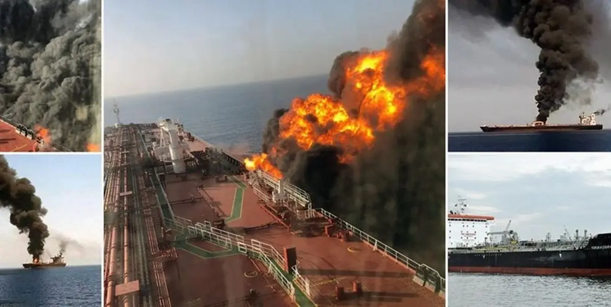 شرکت فرانت‌لاین: هیچ نفتکشی در خلیج عمان غرق نشد