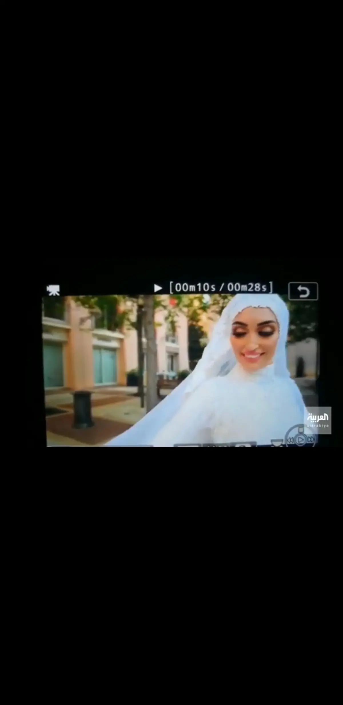 همزمانی فیلمبرداری از عروسی با وقوع انفجار در بیروت + ویدئو