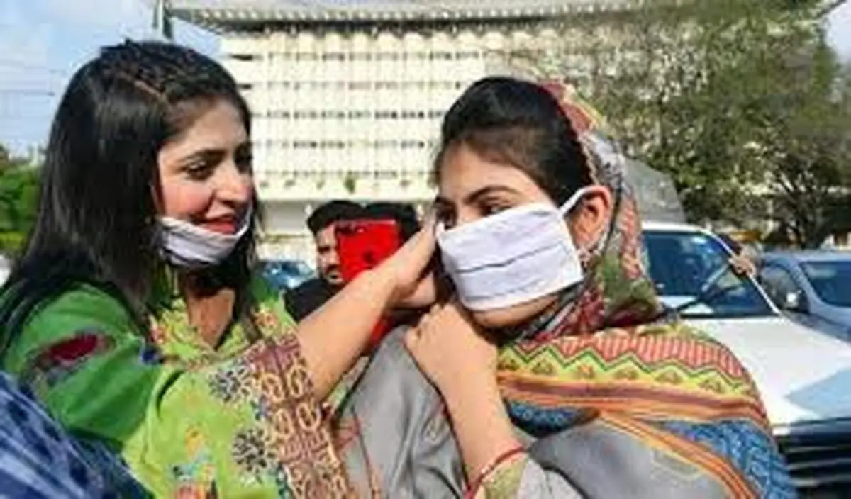 اجباری بودن ماسک در پاکستان 