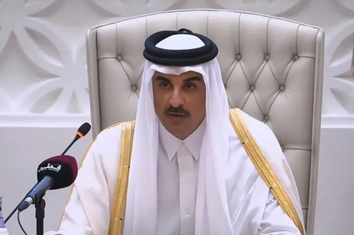 خبرگزاری امارات: امیر قطر در بحبوحه نگرانی‌ها در مورد ایران، در یک سفر برنامه‌ریزی نشده به امارات رفت