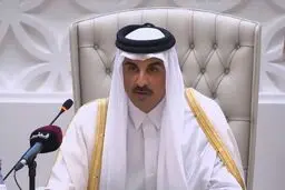 خبرگزاری امارات: امیر قطر در بحبوحه نگرانی‌ها در مورد ایران، در یک سفر برنامه‌ریزی نشده به امارات رفت