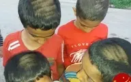 تراشیدن موی سر کودکان دبستان رقیه روستای سخی خوزستان باعث نارضایتی والدین شده است