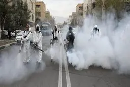 
ضدعفونی ۵ محور پرتردد تهران