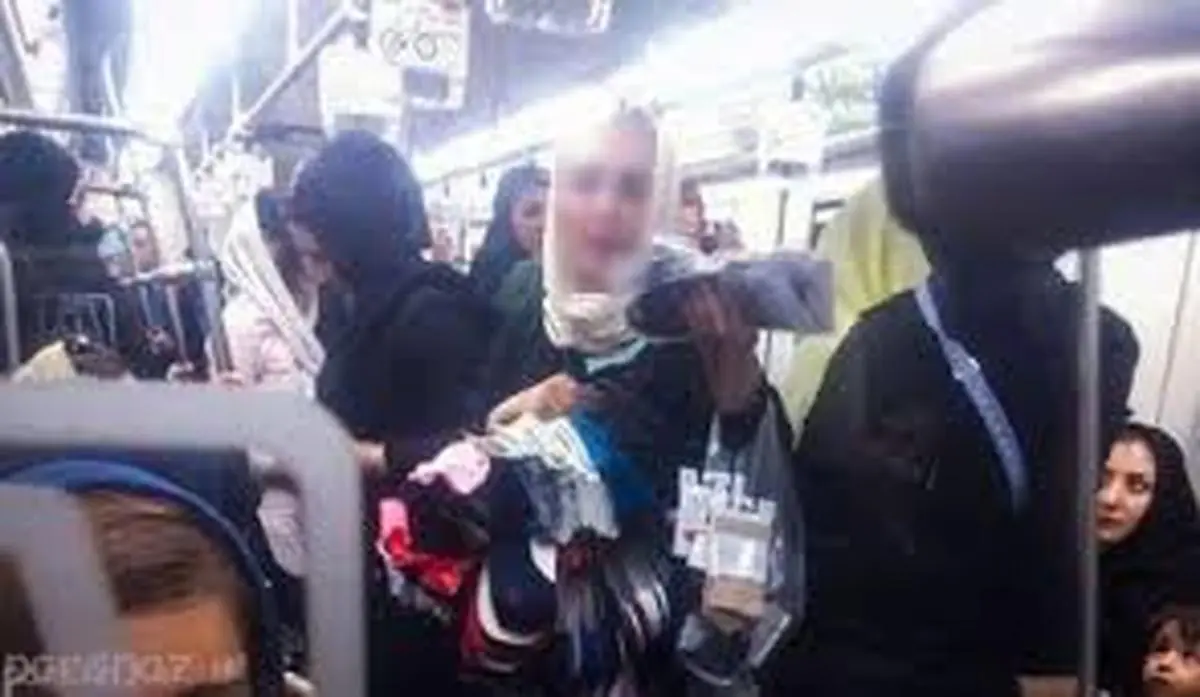 نگاهی به وضعیت زندگی دستفرشان در مترو
