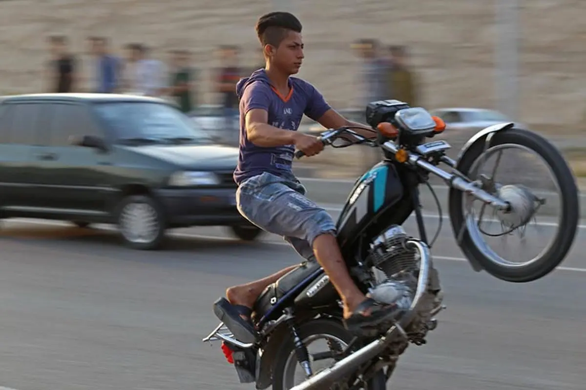 ۹۵ درصد موتور سیکلت‌های ایران بیمه ندارند