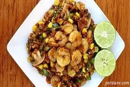 اصل دستور میگو پلو فقط همین دستوره! | طرز تهیه میگو پلو بوشهری +ویدئو