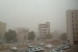 رگبار و باد شدید در استان‌های جنوبی