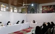  دوخت ماسک توسط بانوان بسیجی 