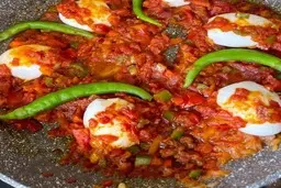برای صبحانه این  املت ترکیه ای خوشمز رو درست کن | طرز تهیه املت ترکیه ای  