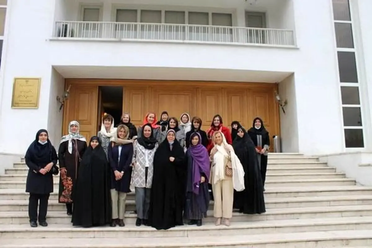  دیدار همسران سفرای خارجی در ایران 