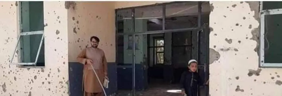 غارت و تخریب یک بیمارستان +عکس