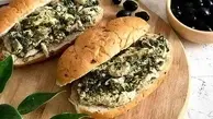 طرز تهیه ساندویچ مرغ و پستو | اگه عاشق سس پستویی حتما این ترکیبو تست کن +ویدئو