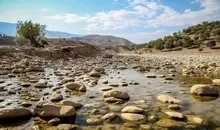 اترک خشک شد! | اترک، یکی از پرآب‌ترین رودخانه‌های کشور سرانجام خشک شد
