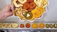 از این به بعد بدون دستگاه میوه خشک درست کن! | آسون ترین روش خونگی برای میوه خشک + ویدئو