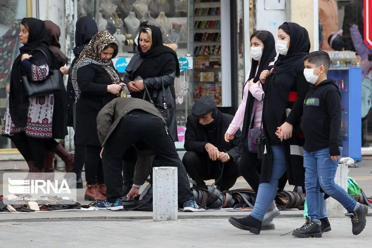  گشت‌وگذار کرونا در بازار دست فروشان 
