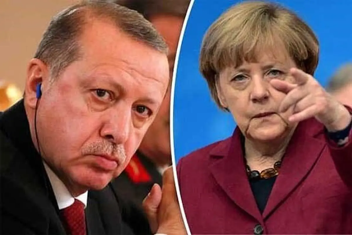 مرکل  | مقابله اردوغان با یونان یعنی جنگ با اروپا