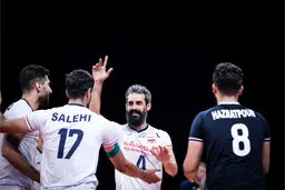 صعود ملی پوشان والیبال ایران به رده ششم جهان