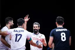 صعود ملی پوشان والیبال ایران به رده ششم جهان