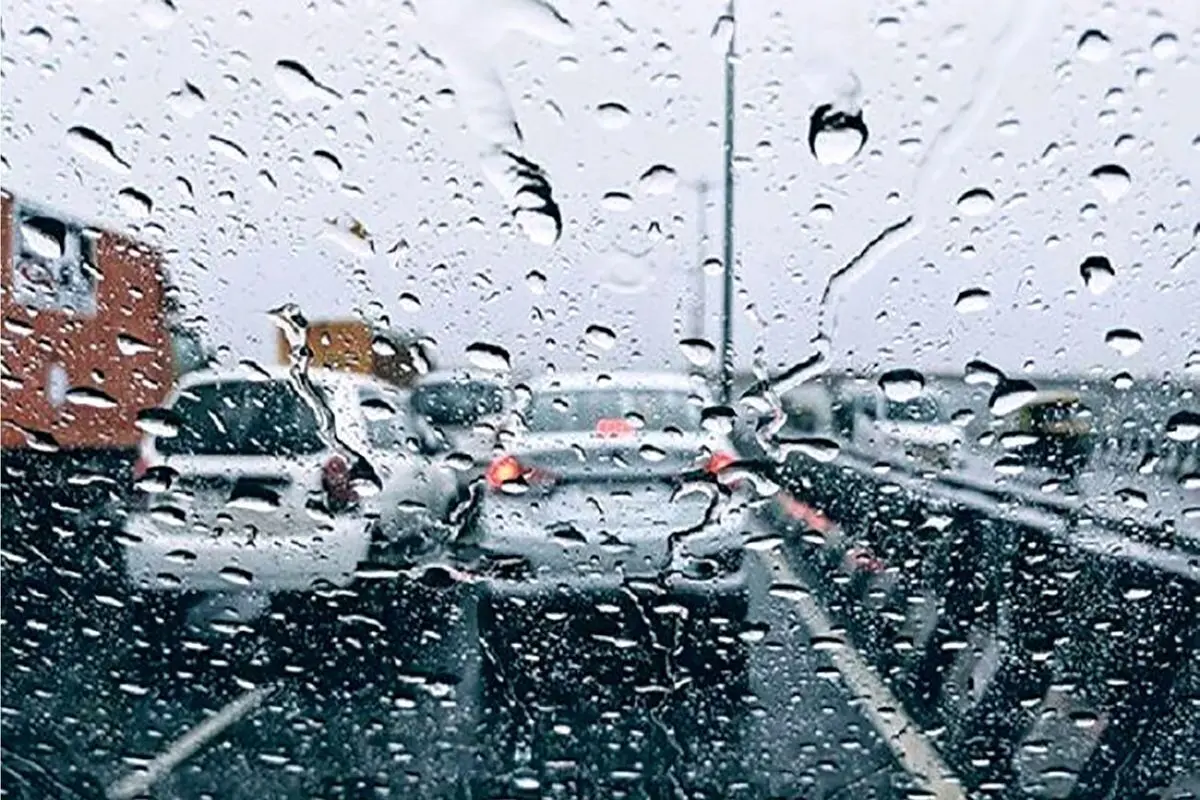 رگبار باران و کاهش نسبی دما در ۱۳ استان