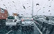 رگبار باران و کاهش نسبی دما در ۱۳ استان