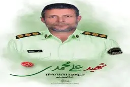 یکی دیگر از مجروحان حادثه تروریستی کرمان جان باخت | شهید سرهنگ علی محمدی ۴ فرزند داشت