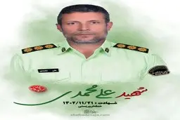 یکی دیگر از مجروحان حادثه تروریستی کرمان جان باخت | شهید سرهنگ علی محمدی ۴ فرزند داشت