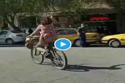 دستگیری دختر دوچرخه‌سوار در نجف‌آباد اصفهان