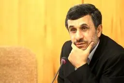 احمدی نژاد با تیپی که قبلا ندیده اید!