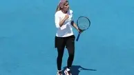 دختر ایرانی از مسابقات تنیس کنار رفت