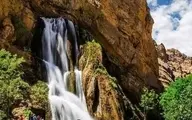 آبشار سفید الیگودرز ، بهشت سفید لرستان