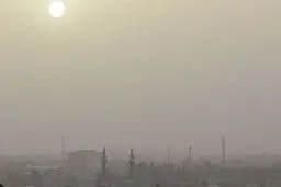 زاهدان؛ گردو خاک شدید/ کاهش دید افقی به 600 متر 