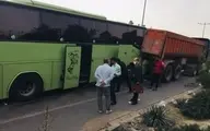 تصادف مرگبار اتوبوس زائران ایرانی در عراق | ۶۱ مصدوم و یک فوتی