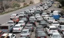 هشدار به مسافران؛ ترافیک در این محورها سنگین است