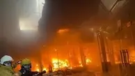 مهار آتش سوزی در انبار شرکت پتروشیمی مارون
