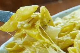 طرز تهیه پاستا یا ماکارونی با سس بشامل عربی