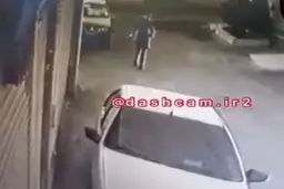 سرقت پنل ضبط توسط یک دختر + ویدئو