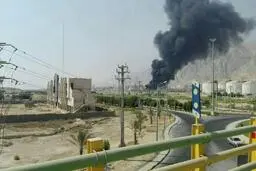 آلودگی شدید در فاز ١۵ و ١۶ عسلویه + ویدئو 
