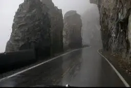 پلیس راه : جاده های البرز لغزنده است