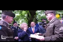 ارتش آمریکا پس از ۷۰ سال کیک دزدیده شده را بازگرداند!-ویدیو