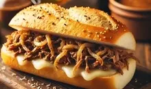 طرز تهیه ساندویچ گوشت و پیاز کاراملی | متفاوت‌ترین ساندویچی می‌شه که خوردی +ویدئو