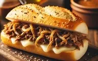 طرز تهیه ساندویچ گوشت و پیاز کاراملی | متفاوت‌ترین ساندویچی می‌شه که خوردی +ویدئو