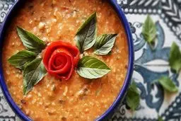 اگه دستپخت تبریزی هارو دوست داری این آش رو با دستور اونا درست کن! | طرز تهیه آش گوجه تبریز +ویدئو