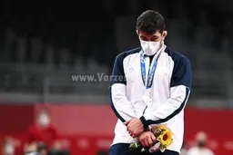 ناراحتی ادامه‌دار یزدانی روی سکو(عکس) 