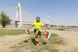 ورزشکار اهوازی به دنبال ثبت رکورد روپایی در گینس