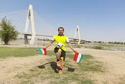 ورزشکار اهوازی به دنبال ثبت رکورد روپایی در گینس