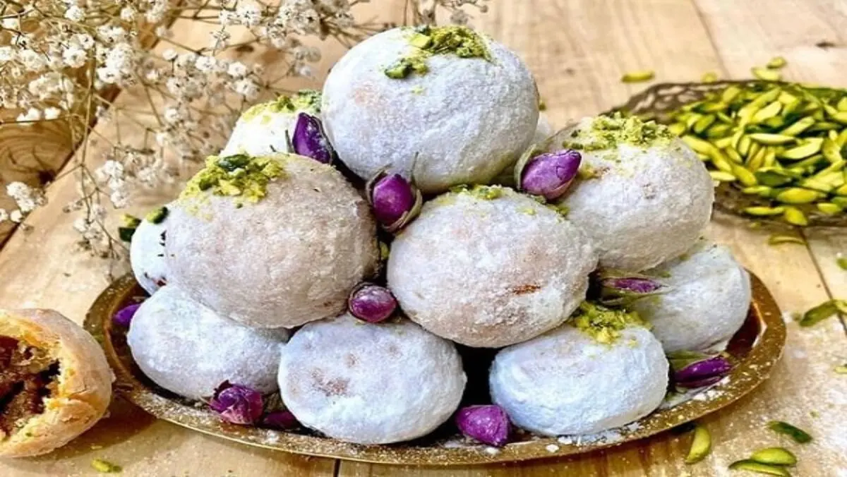 طرز تهیه قطاب یزدی | خودت توخونه قطاب یزدی درست کن +ویدئو