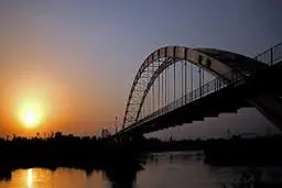 تصاویری زیبا از عظمت کارون | زیبایی های پل های قوسی کارون را ببینید +ویدئو