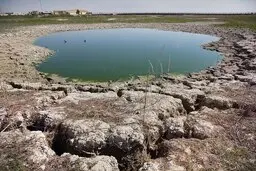 سراب نیلوفر به‌طور کامل خشک شده است | احتمال خشک شدن تالاب هشیلان بسیار زیاد است