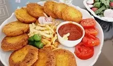 برای ناهار کتلت نخود درست کن محشر میشه | طرز تهیه کتلت نخود خوشمزه و ساده بدون گوشت