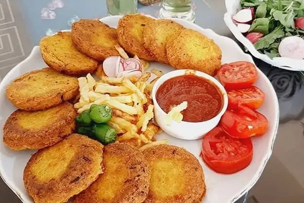 برای ناهار کتلت نخود درست کن محشر میشه | طرز تهیه کتلت نخود خوشمزه و ساده بدون گوشت